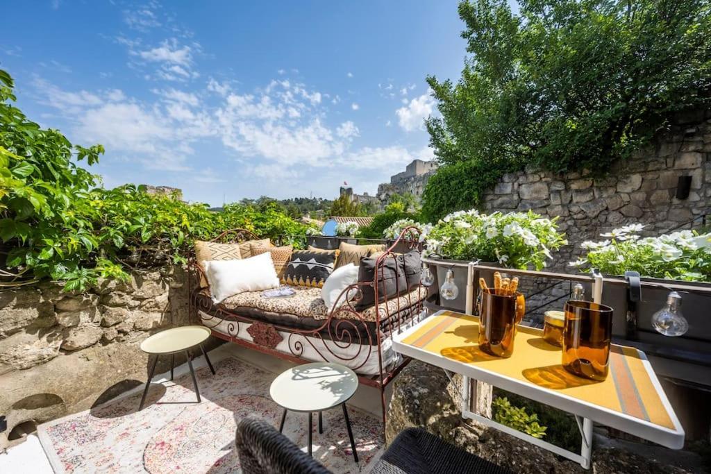Le Balcon Du Prince Noir Les Baux-de-Provence Exterior foto